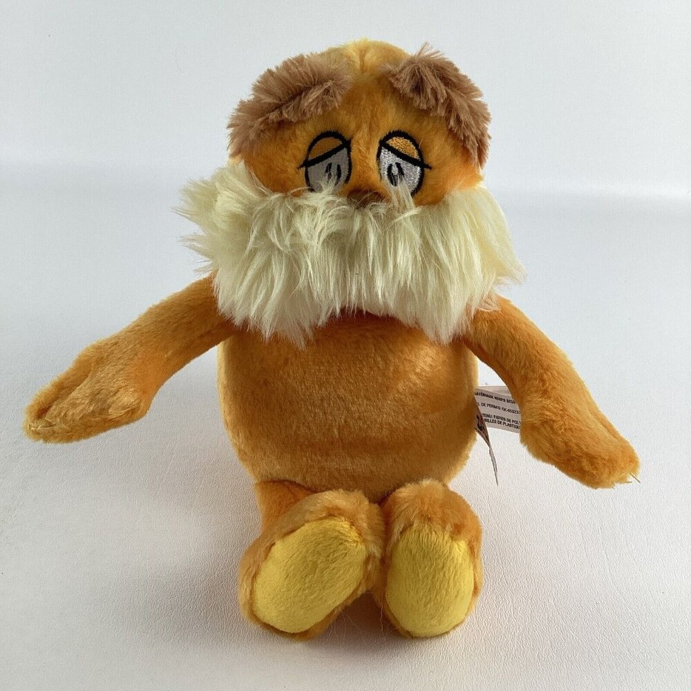 Aurora World Dr. Seuss The Lorax 11" Plush Bean Bag Stuffed Animal Toy 2018
